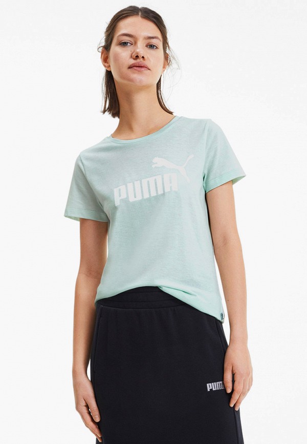 

Футболка PUMA, Бирюзовый, Essentials+ Heather Tee