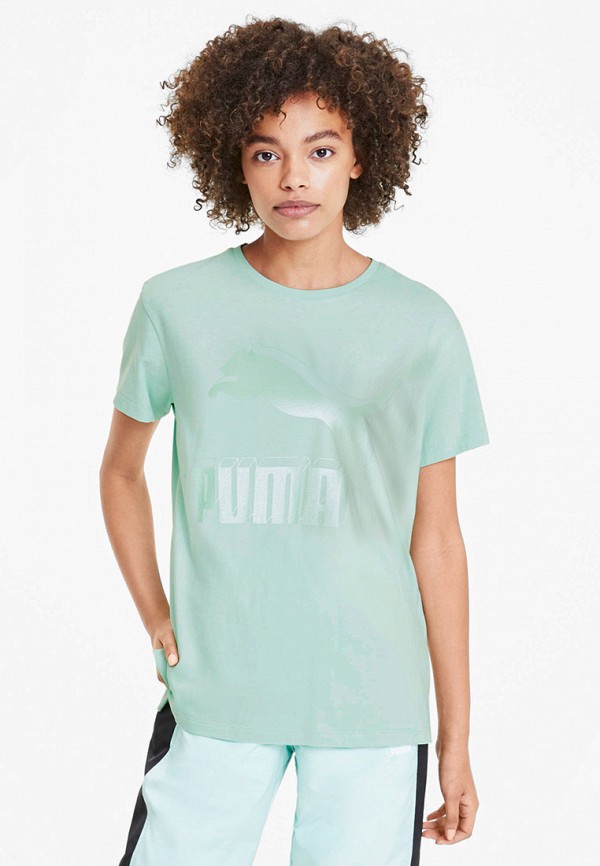 

Футболка PUMA, Бирюзовый, Classics Logo Tee