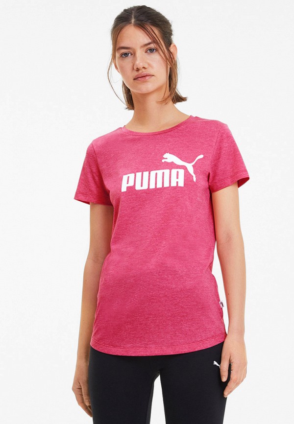 

Футболка PUMA, Розовый, Essentials+ Heather Tee