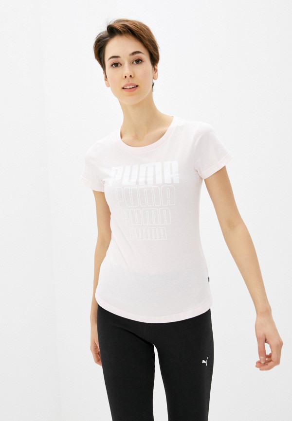 

Футболка PUMA, Розовый, Rebel Graphic Tee