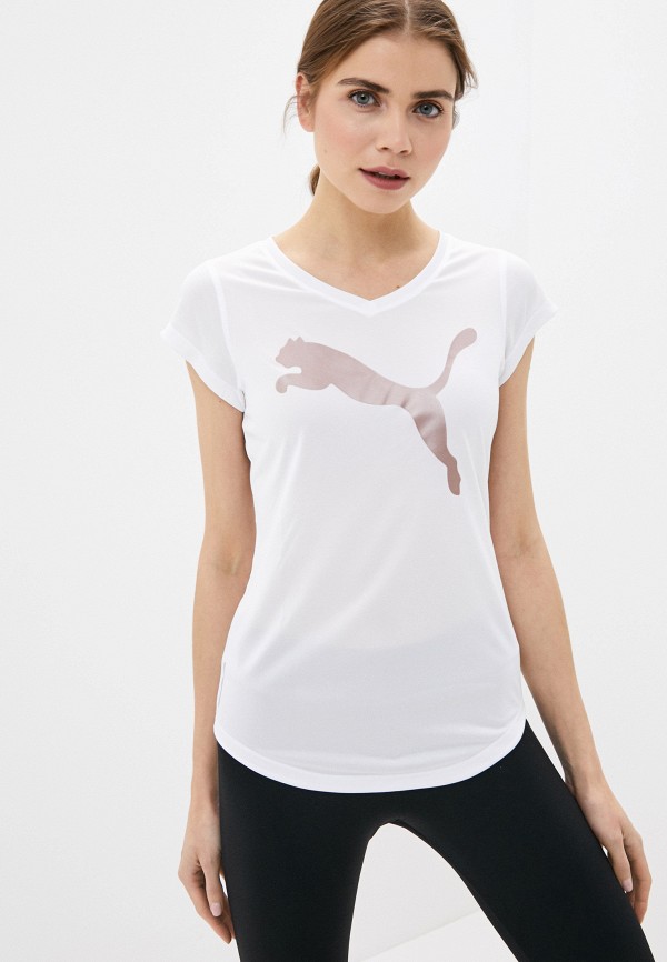 

Футболка спортивная PUMA, Белый, Heather Cat Tee