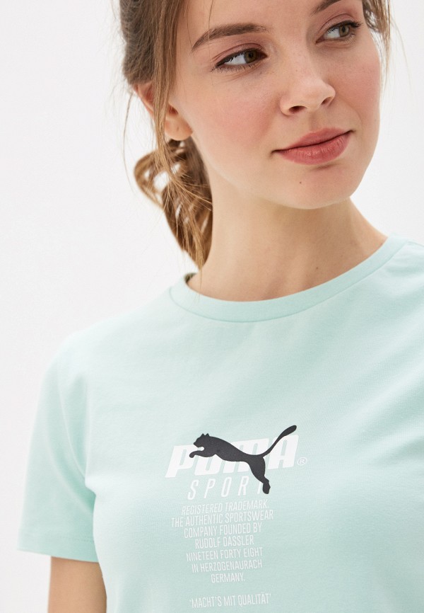 

Футболка PUMA, Бирюзовый, PUMA PU053EWIHHE5