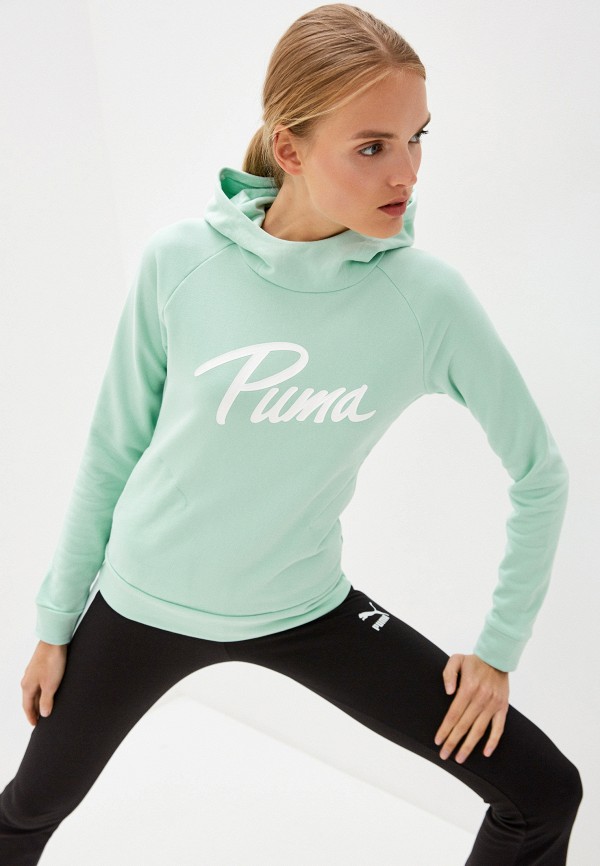 

Худи PUMA, Зеленый, PUMA PU053EWIIWR5