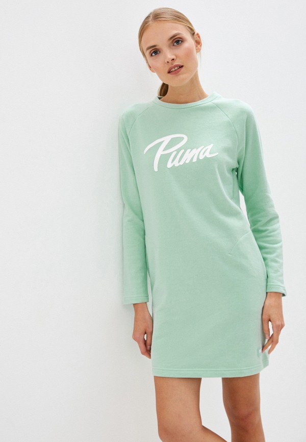 

Платье PUMA, Зеленый, Athletics Sweat Dress TR