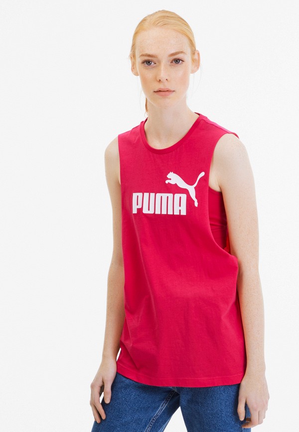 

Майка спортивная PUMA, Красный, ESS+ Cut Off Tank