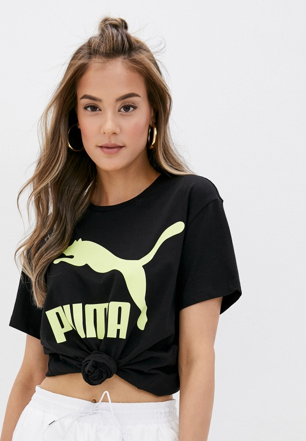

Футболка PUMA, Черный, Classics Logo Tee