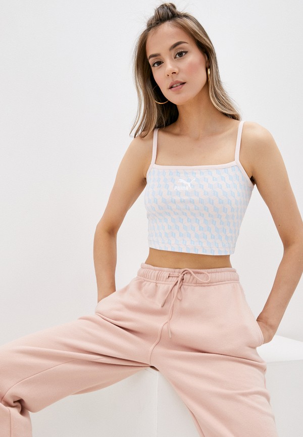 

Топ PUMA, Розовый, Summer Luxe AOP Bralette
