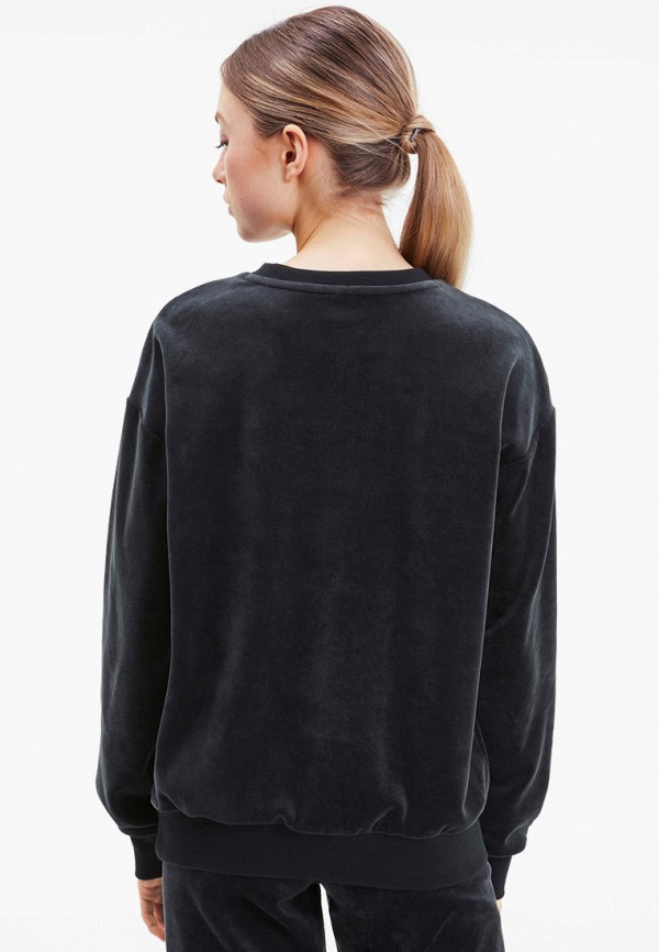 

Свитшот PUMA, Черный, Modern Basics Velour Crew