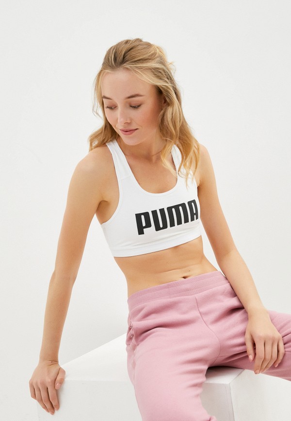 

Топ спортивный PUMA, Белый, 4Keeps Bra M