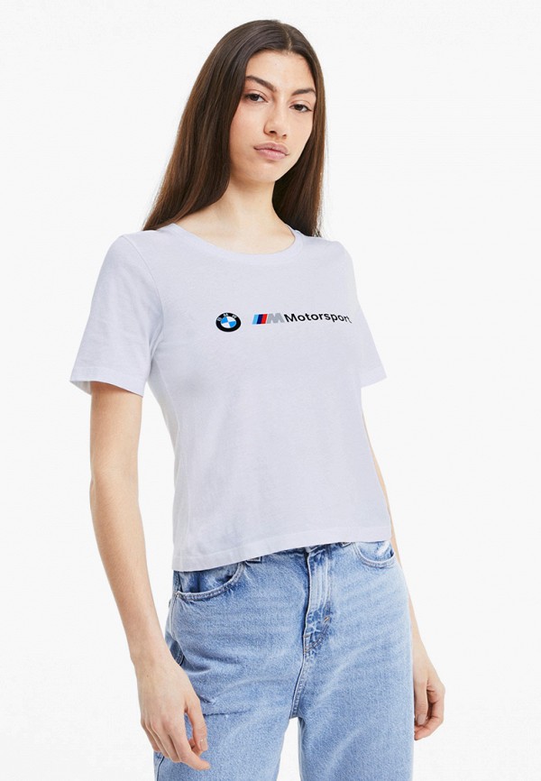 

Футболка PUMA, Белый, BMW MMS Wmn Logo Tee