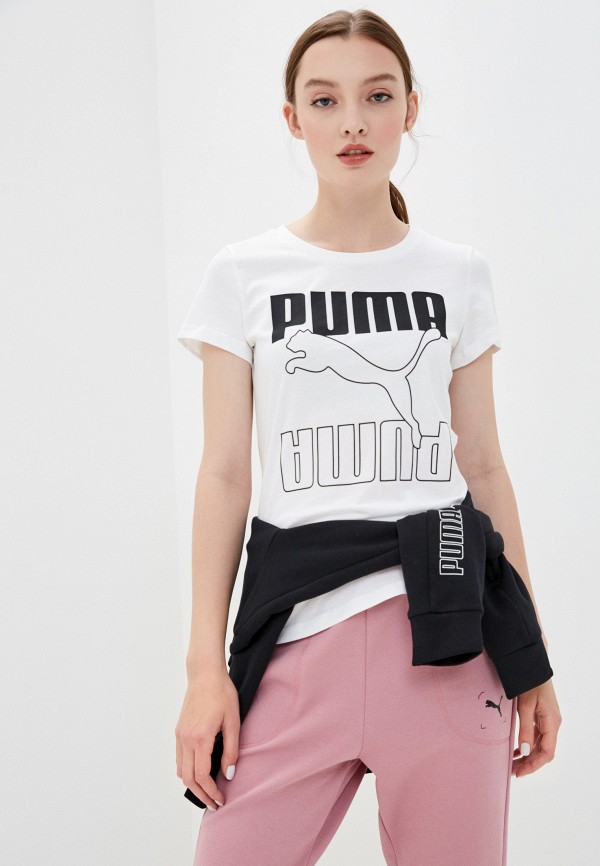 

Футболка PUMA, Белый, Rebel Graphic Tee