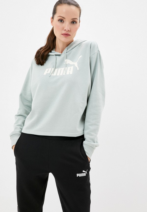 

Худи PUMA, Бирюзовый, ESS+ Metallic Hoody TR