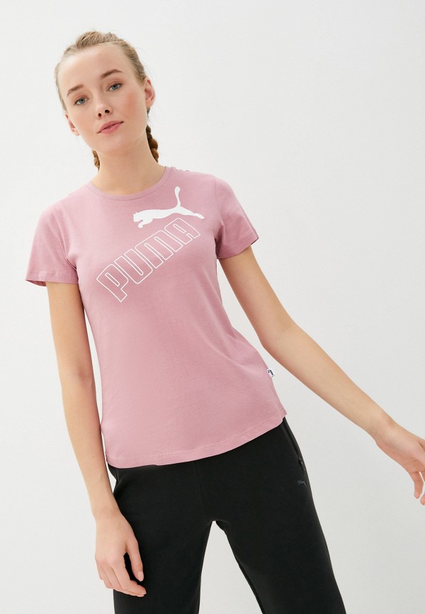 

Футболка PUMA, Розовый, Amplified Graphic Tee