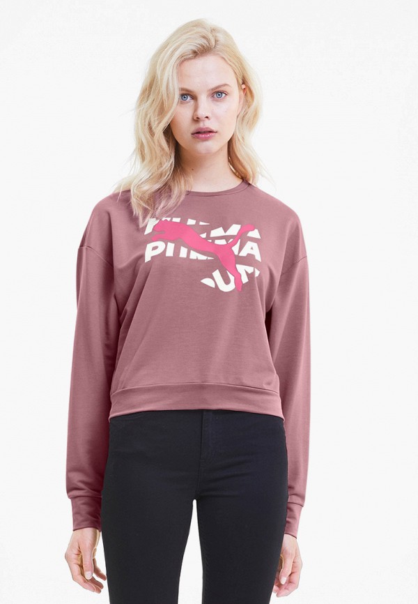 

Свитшот PUMA, Розовый, PUMA PU053EWJZPX3