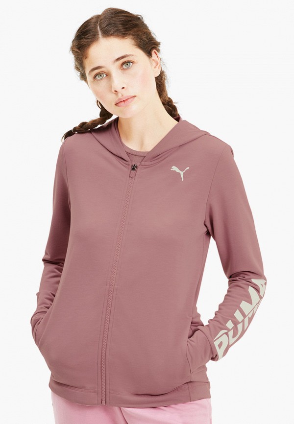 

Толстовка PUMA, Розовый, Modern Sports FullZip Hoodie