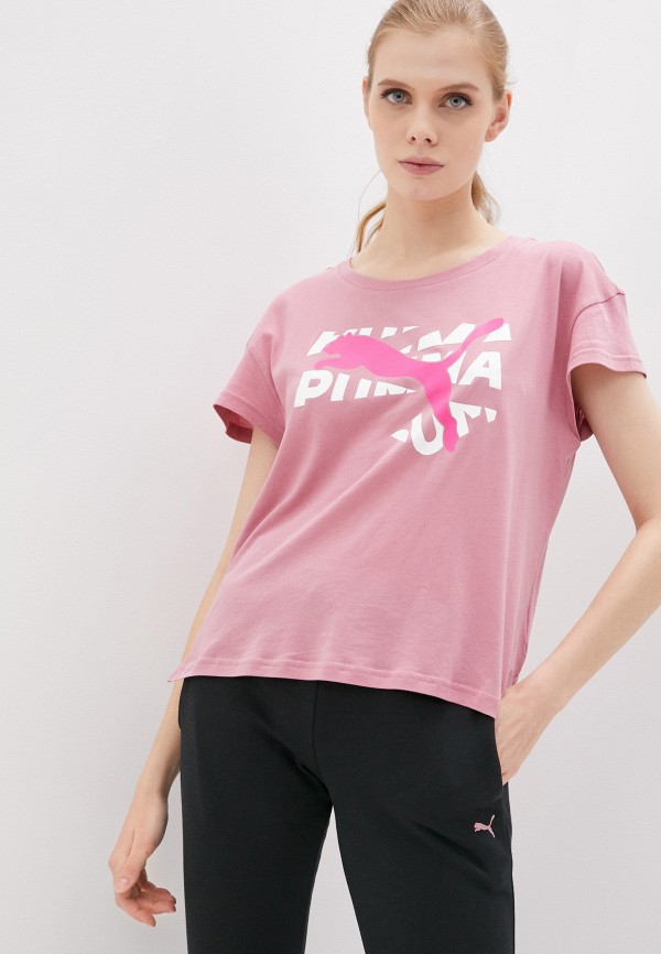 

Футболка PUMA, Розовый, Modern Sports Graphic Tee