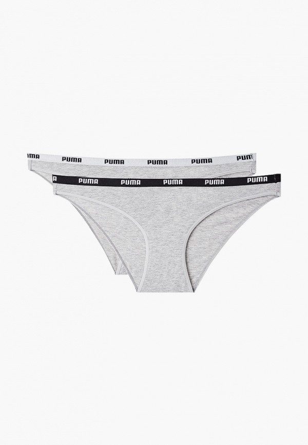 

Трусы 2 шт. PUMA, Серый, WOMEN BIKINI 2P PACK