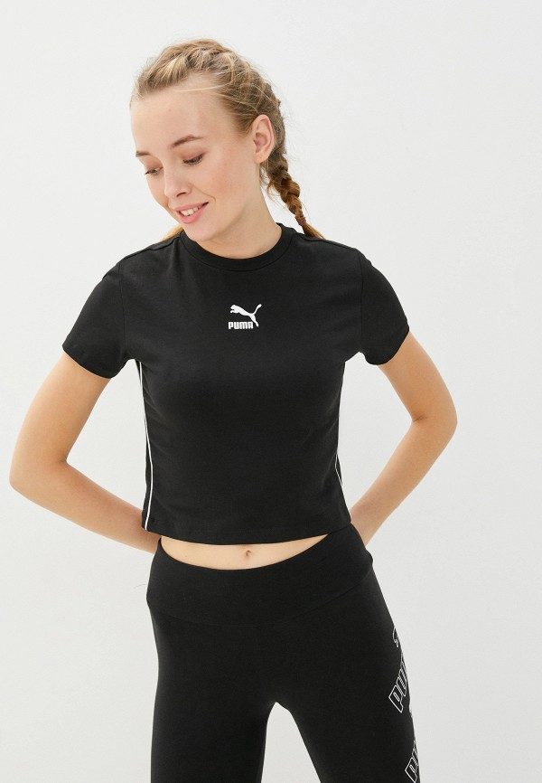 

Футболка PUMA, Черный, Classics Cropped Top