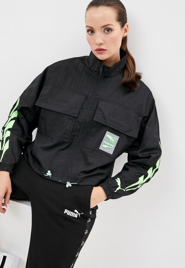 

Куртка PUMA, Черный, Evide Woven Track Jacket