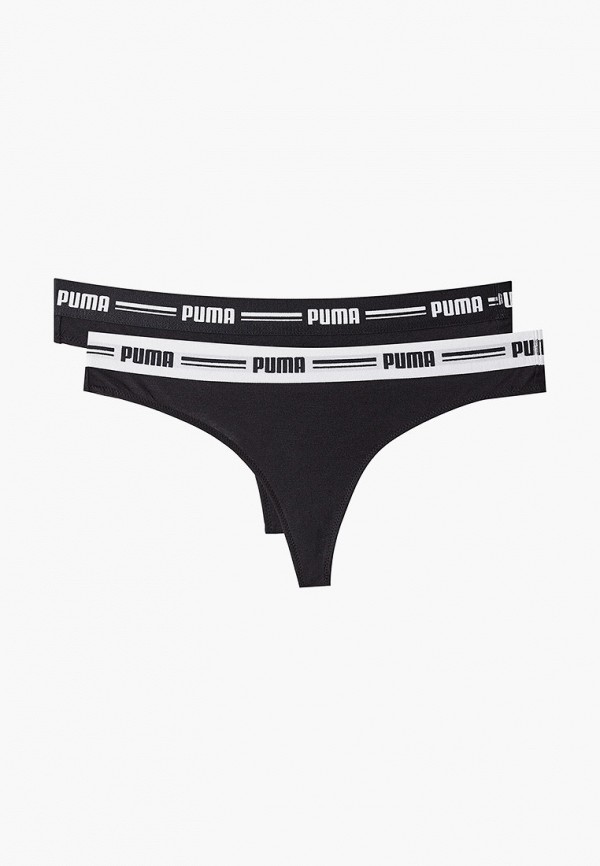 

Трусы 2 шт. PUMA, Черный, WOMEN STRING 2P PACK