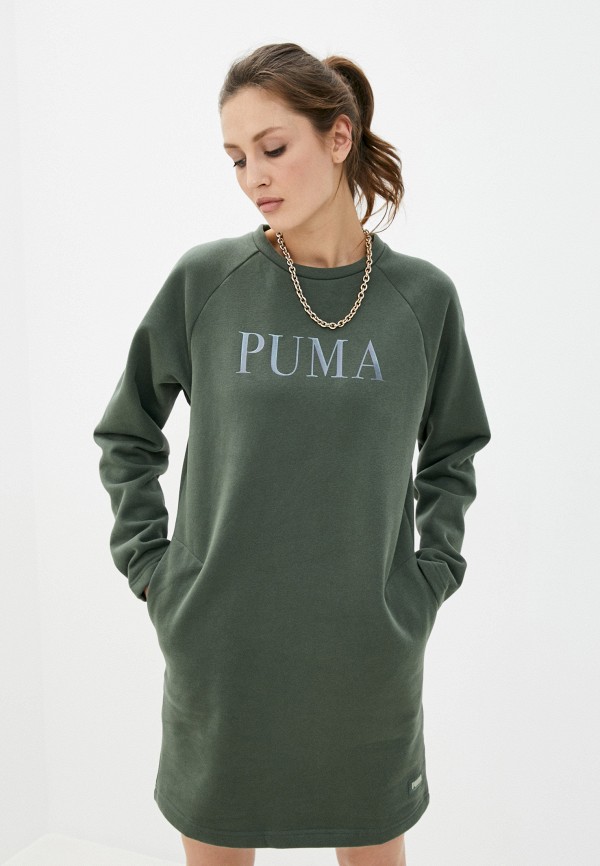 

Платье PUMA, Хаки, Athletics Dress FL