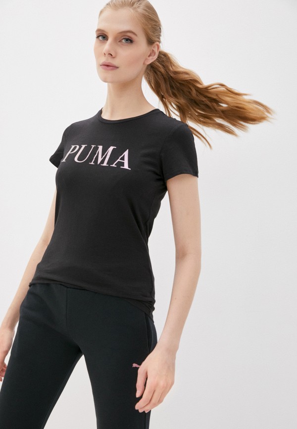 

Футболка PUMA, Черный, Athletics Logo Tee