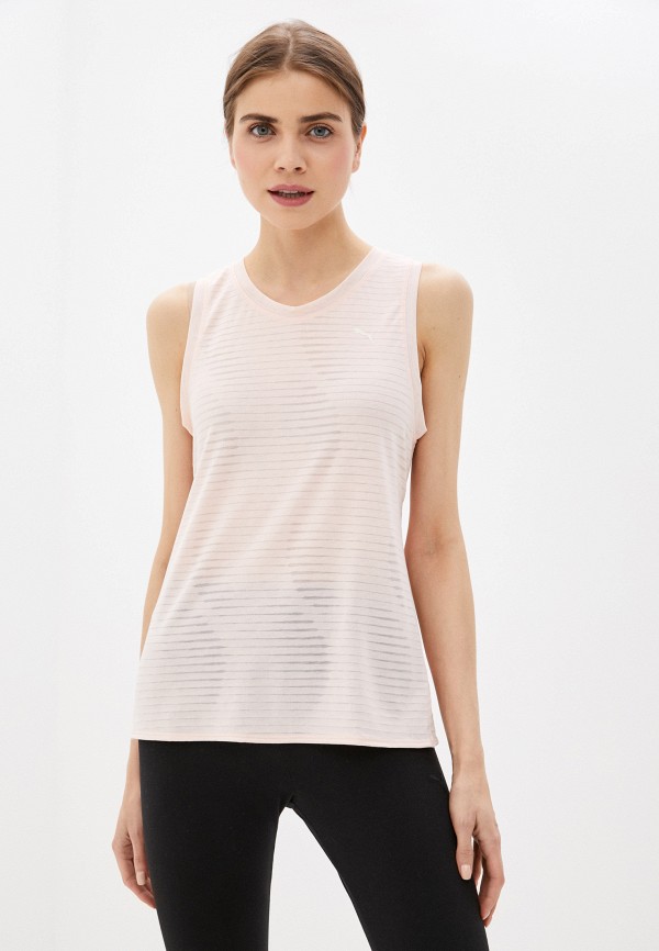 

Майка спортивная PUMA, Розовый, STUDIO BURNOUT TANK