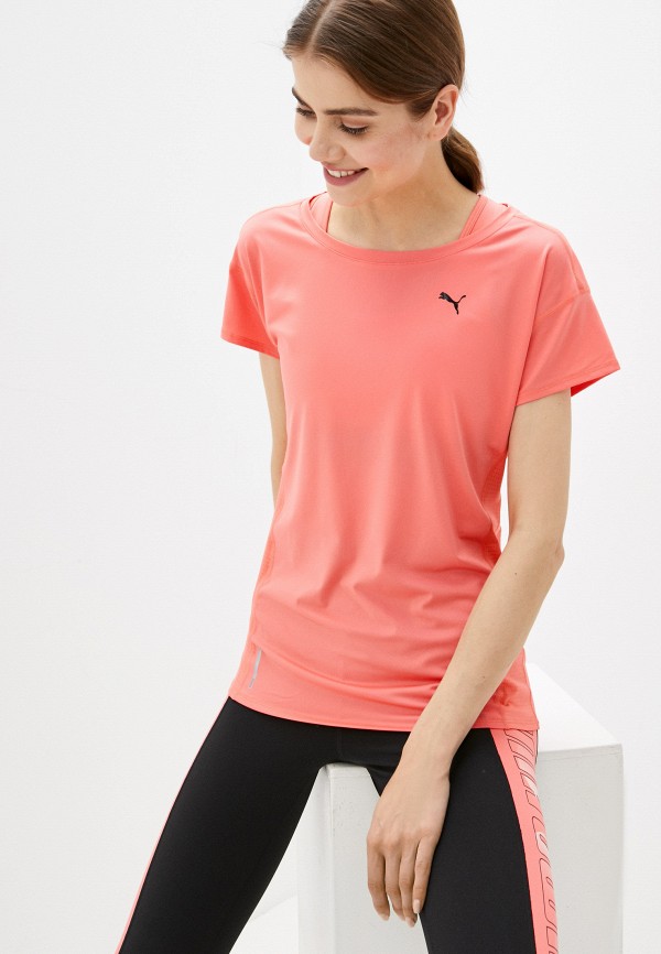 

Футболка спортивная PUMA, Коралловый, Train Favorite Tee