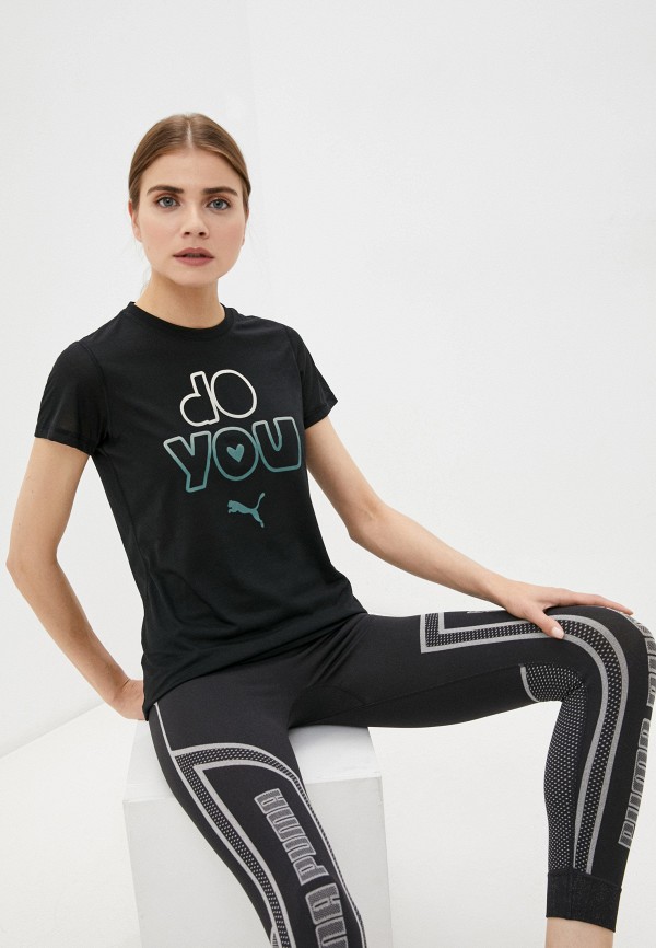 

Футболка спортивная PUMA, Черный, PUMA PU053EWMJGU1