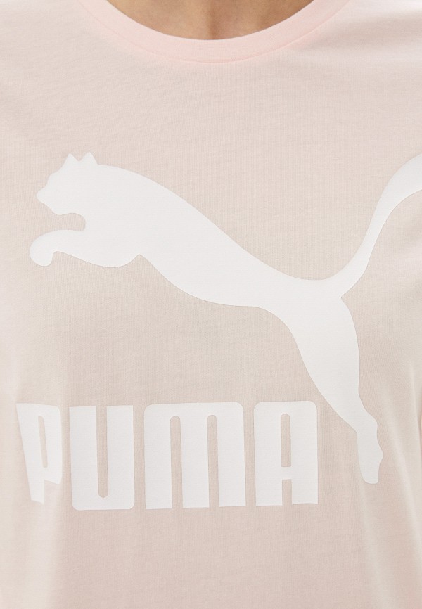 

Футболка PUMA, Розовый, Classics Logo Tee (s)