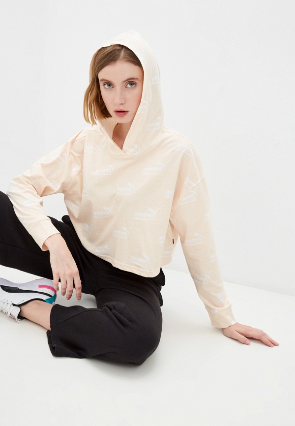 

Худи PUMA, Бежевый, Amplified Light Weight Hoodie
