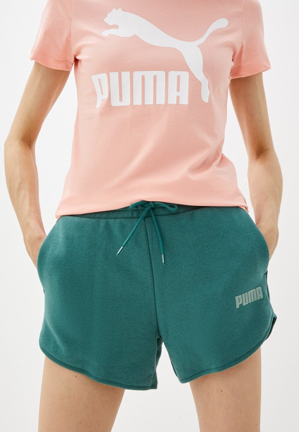 

Шорты спортивные PUMA, Бирюзовый, Modern Basics 3" High Waist Shorts TR
