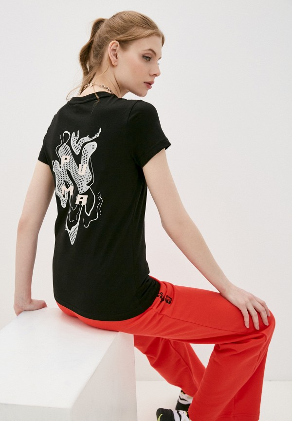 

Футболка PUMA, Черный, Evide Graphic Tee