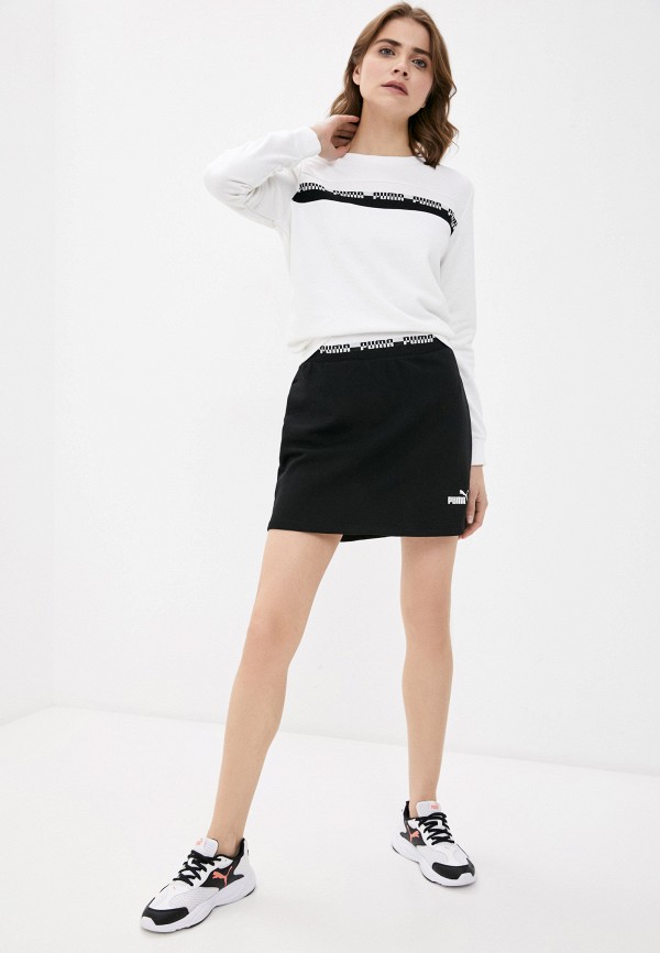 

Свитшот PUMA, Белый, Amplified Crew TR