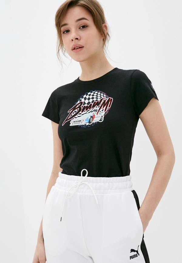 

Футболка PUMA, Черный, BMW MMS Wmn Vintage Tee