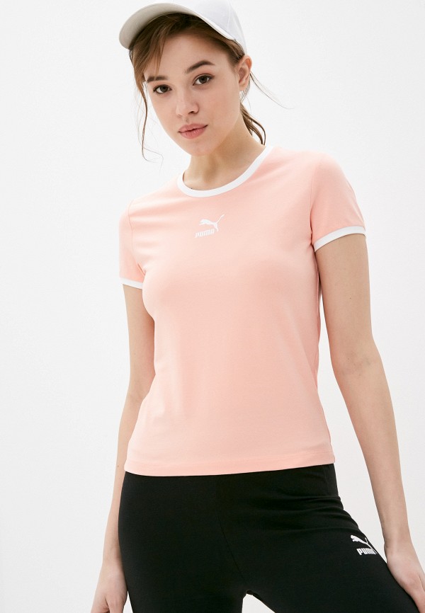 

Футболка PUMA, Розовый, Classics Fitted Tee