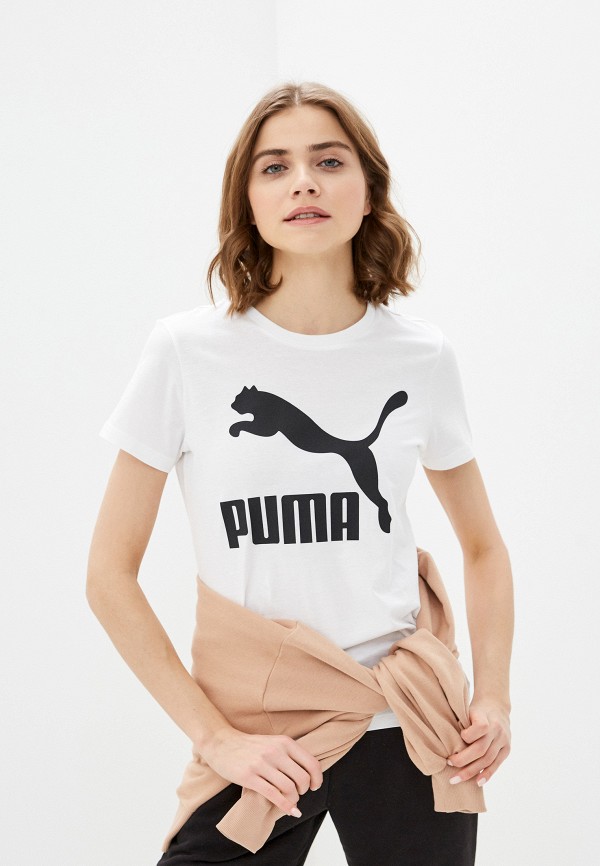 

Футболка PUMA, Белый, Classics Logo Tee