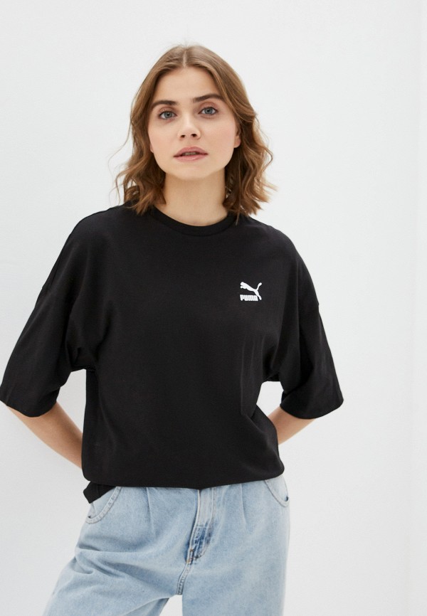 

Футболка PUMA, Черный, Classics Loose Tee