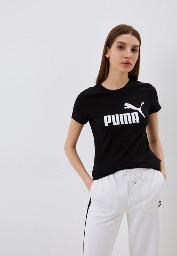 

Футболка PUMA, Черный, ESS Logo Tee