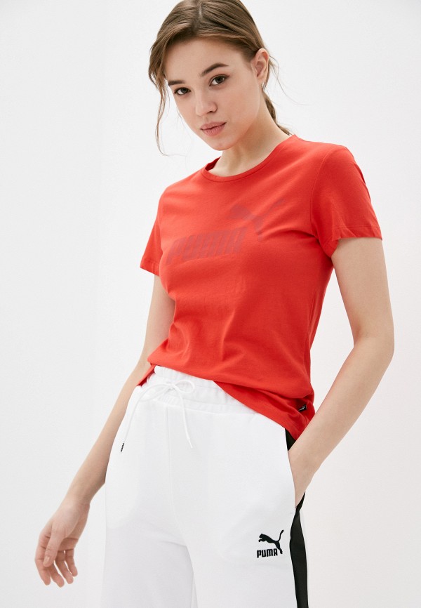 

Футболка PUMA, Красный, ESS Logo Tee (s)