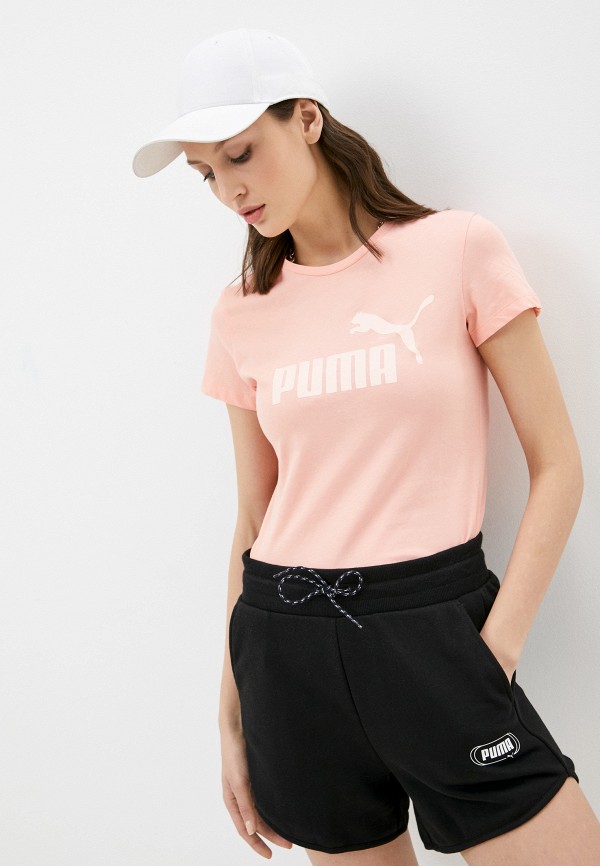 

Футболка PUMA, Коралловый, ESS Logo Tee (s)
