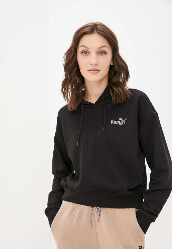 

Худи PUMA, Черный, ESS+ Embroidered Cropped Hoodie TR