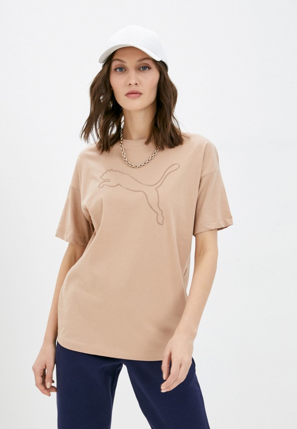 

Футболка PUMA, Бежевый, HER Tee