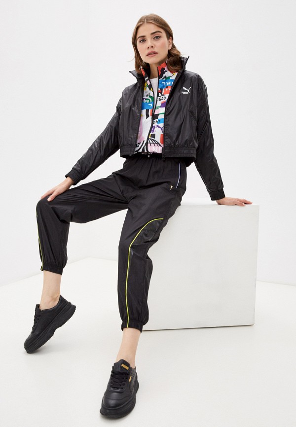

Ветровка PUMA, Черный, Iconic T7 Woven Track Jacket