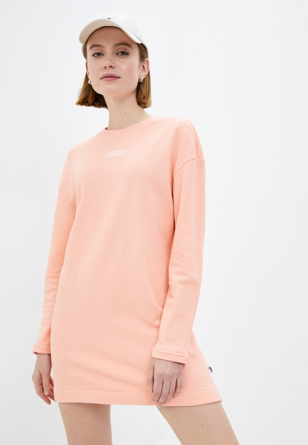 

Платье PUMA, Коралловый, Modern Basics Crew Dress TR