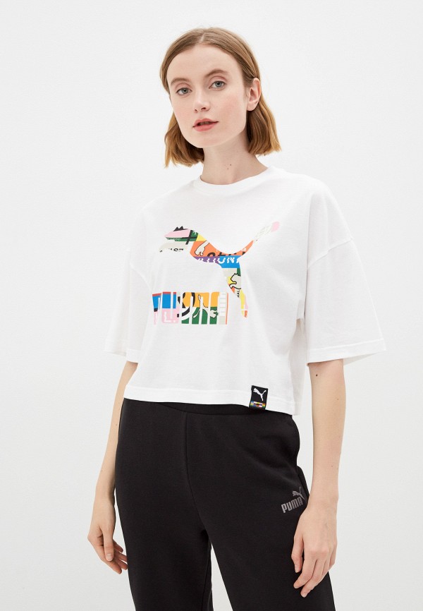 

Футболка PUMA, Бежевый, PUMA PU053EWMJLW5