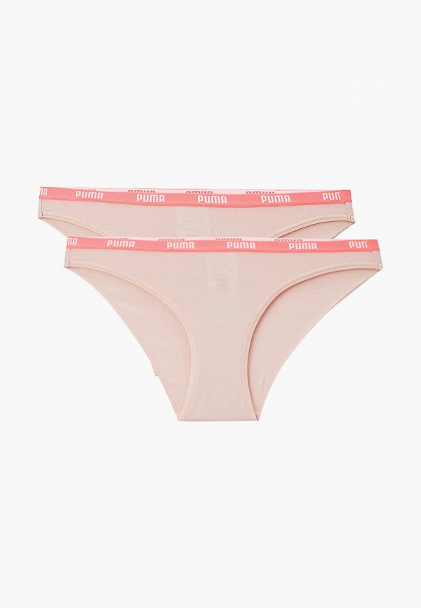

Трусы 2 шт. PUMA, Розовый, PUMA WOMEN BIKINI 2P PACK