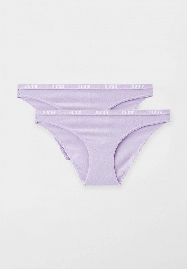 

Трусы 2 шт. PUMA, Фиолетовый, PUMA WOMEN BIKINI 2P PACK
