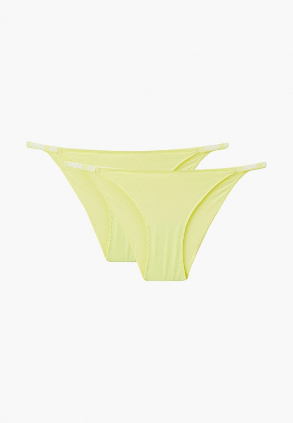 

Трусы 2 шт. PUMA, Желтый, PUMA WOMEN BIKINI 2P PACKED
