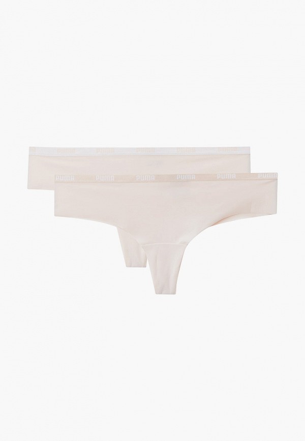 

Трусы 2 шт. PUMA, Бежевый, PUMA WOMEN MICROFIBER BRAZILIAN 2P PACK